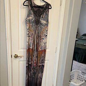 Apt. 9 Artistic Patterned Maxi Dress